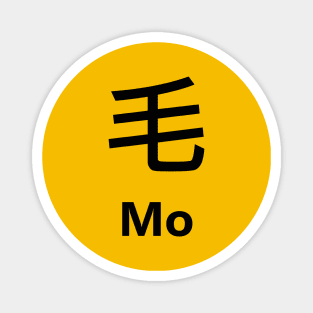 Chinese Surname Mo 毛 Magnet